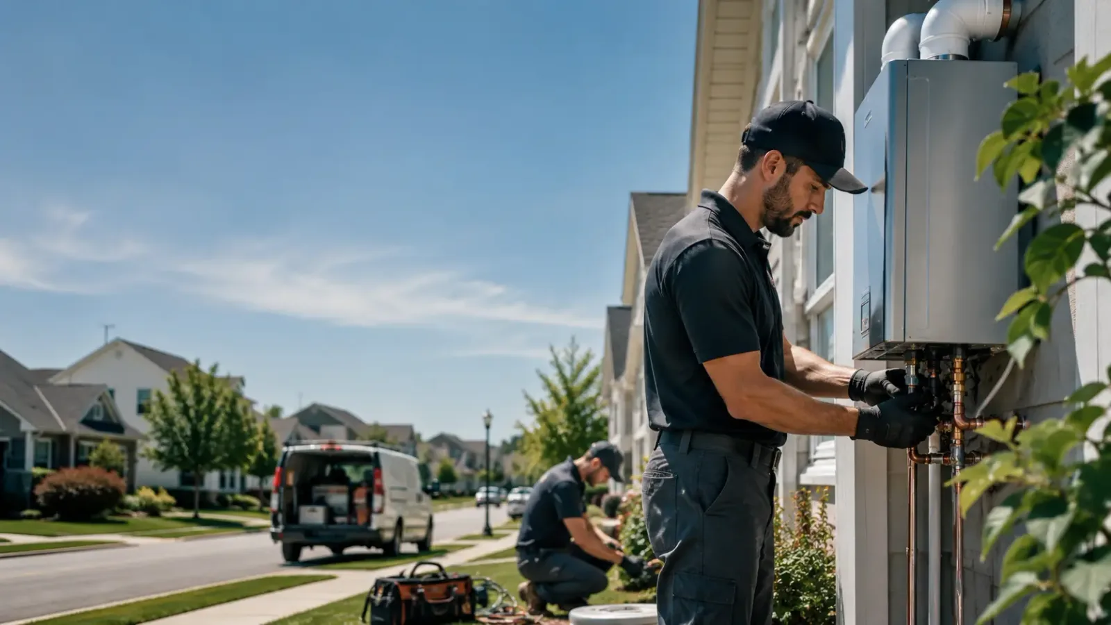 Tankless Water Heater Installation in South Bend, TX